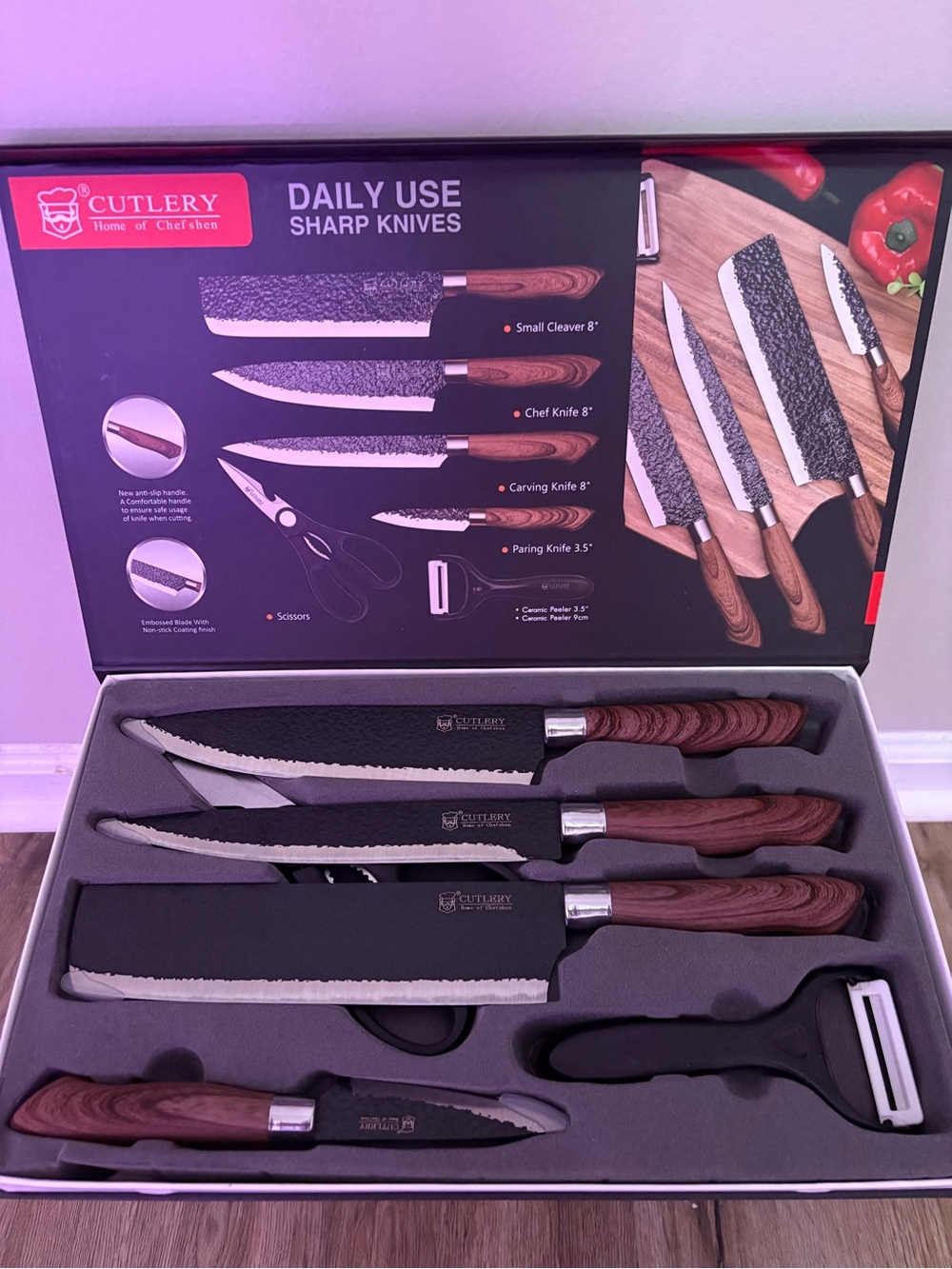 Cutlery 6-Piece Knife Set